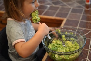 Mashing Avocado