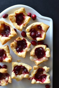 Cranberry Brie Puffs