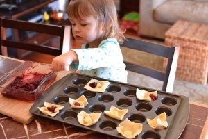 Cranberry Brie Puffs