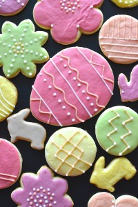 The BEST Egg-Free Sugar Cookies - Soft, sweet, melt-in-your-mouth cut-out sugar cookies that are egg-free! ~sweetpeasandabcs.com